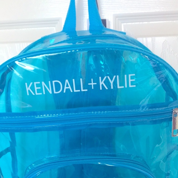 Kendall and Kylie clear blue backpack - Picture 2 of 5